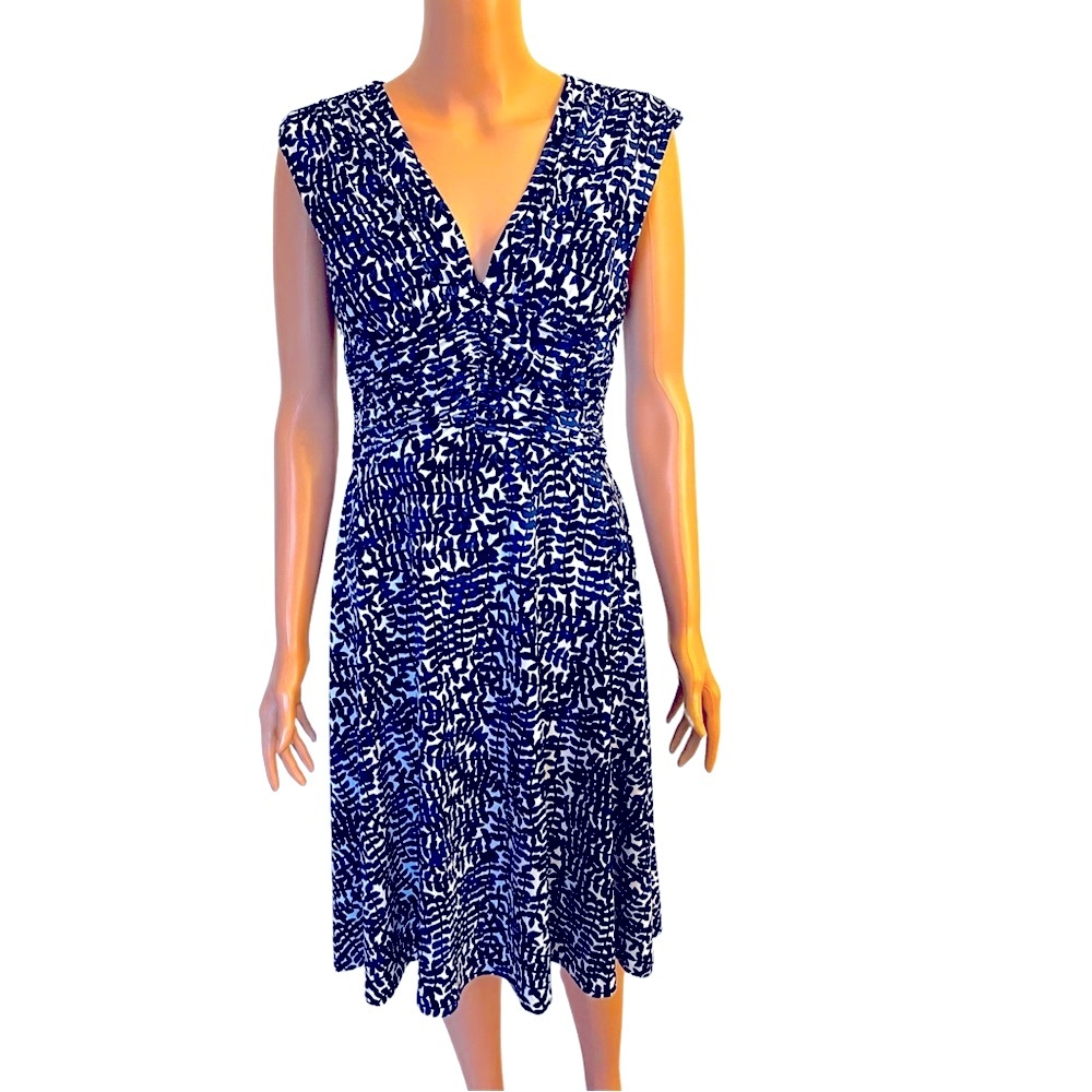 Jones New York fit and flare dress.